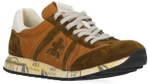 Premiata Sneakers Brown Beige