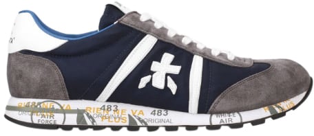 Premiata Sneakers Blue Blauw