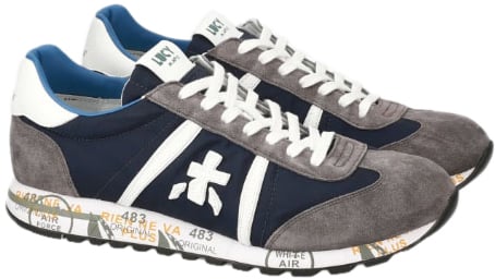 Premiata Sneakers Blue Blauw