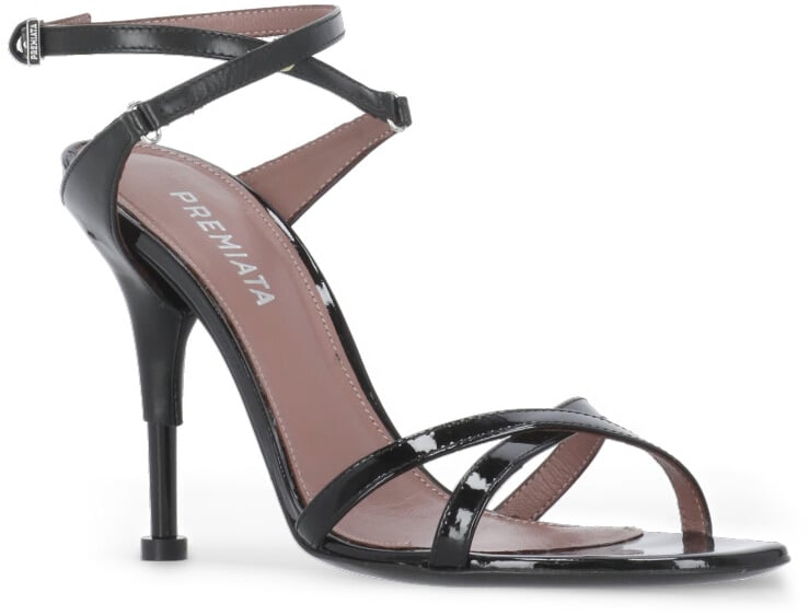 Premiata With Heel Black Zwart