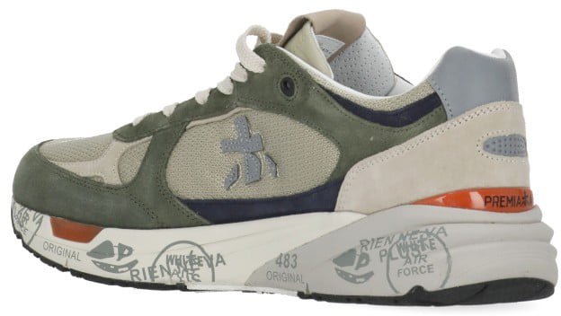 Premiata Sneakers Green Donkergroen