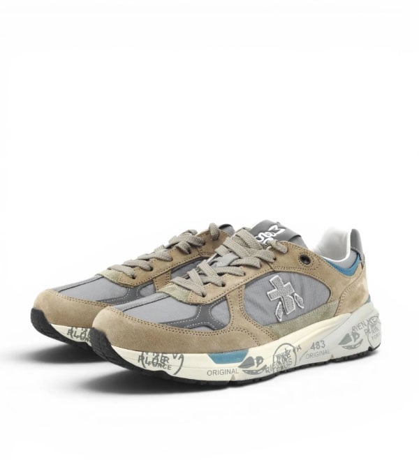 Premiata Sneakers Marrone/Grigio Beige
