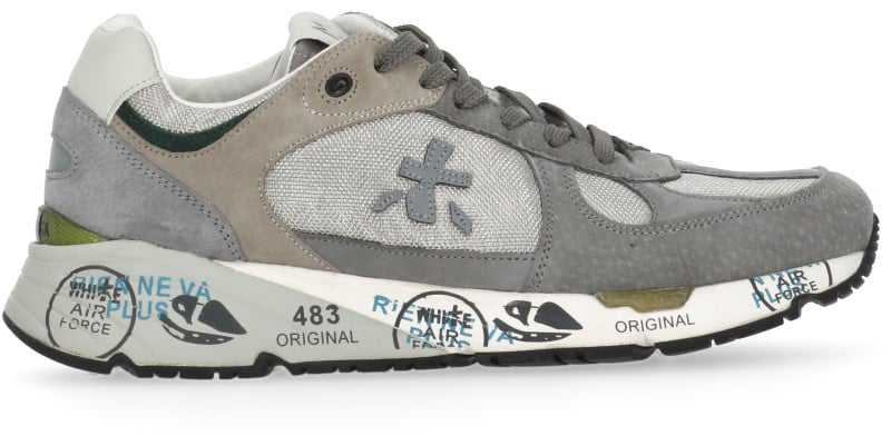 Premiata Sneakers Grey Grijs