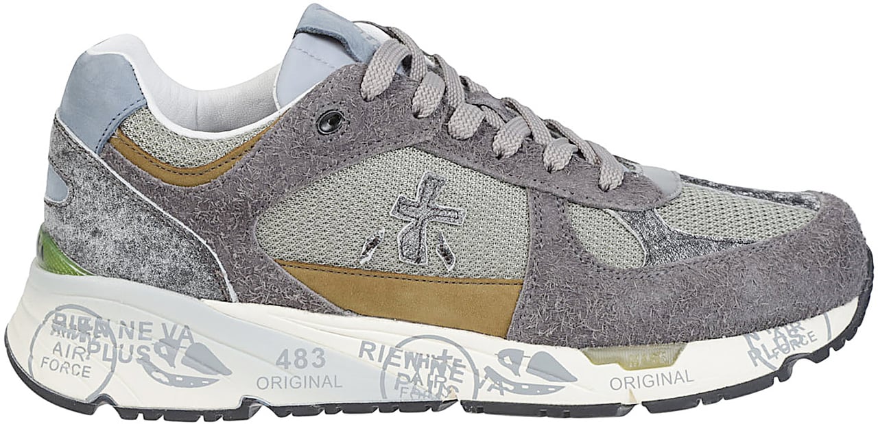 Premiata Mase Sneakers Green Groen