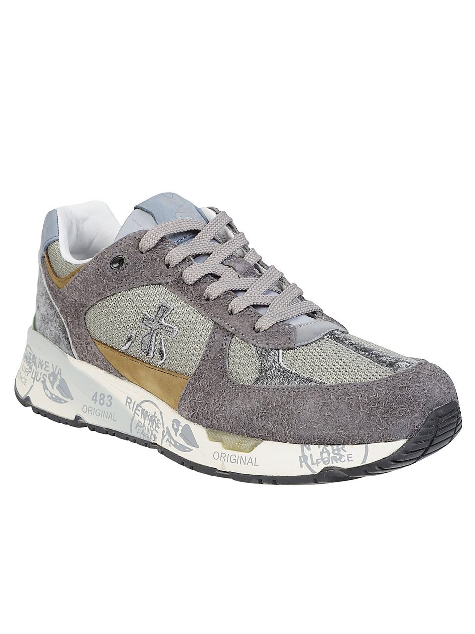 Premiata Mase Sneakers Green Groen