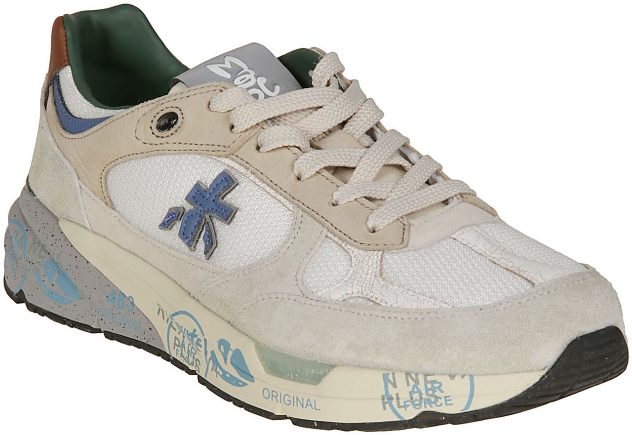 Premiata Mase Sneakers White Wit