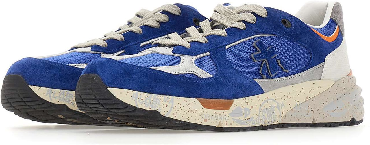 Premiata Sneakers Blue Blauw
