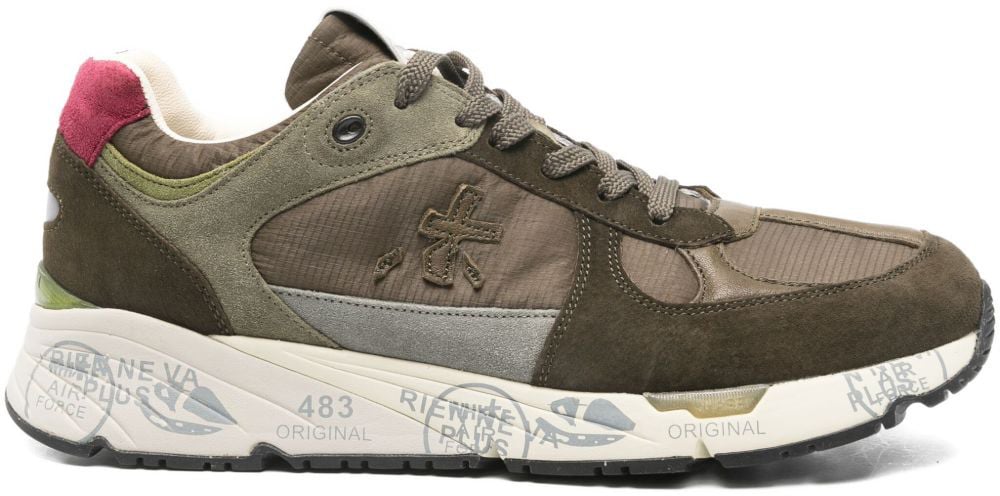 Premiata Premiata Sneakers Verde Groen