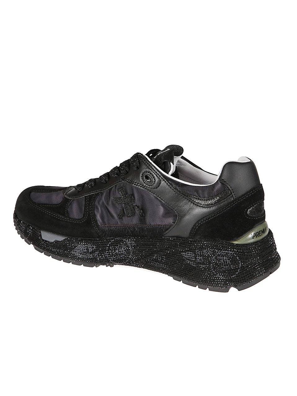 Premiata Mased Sneakers Black Zwart