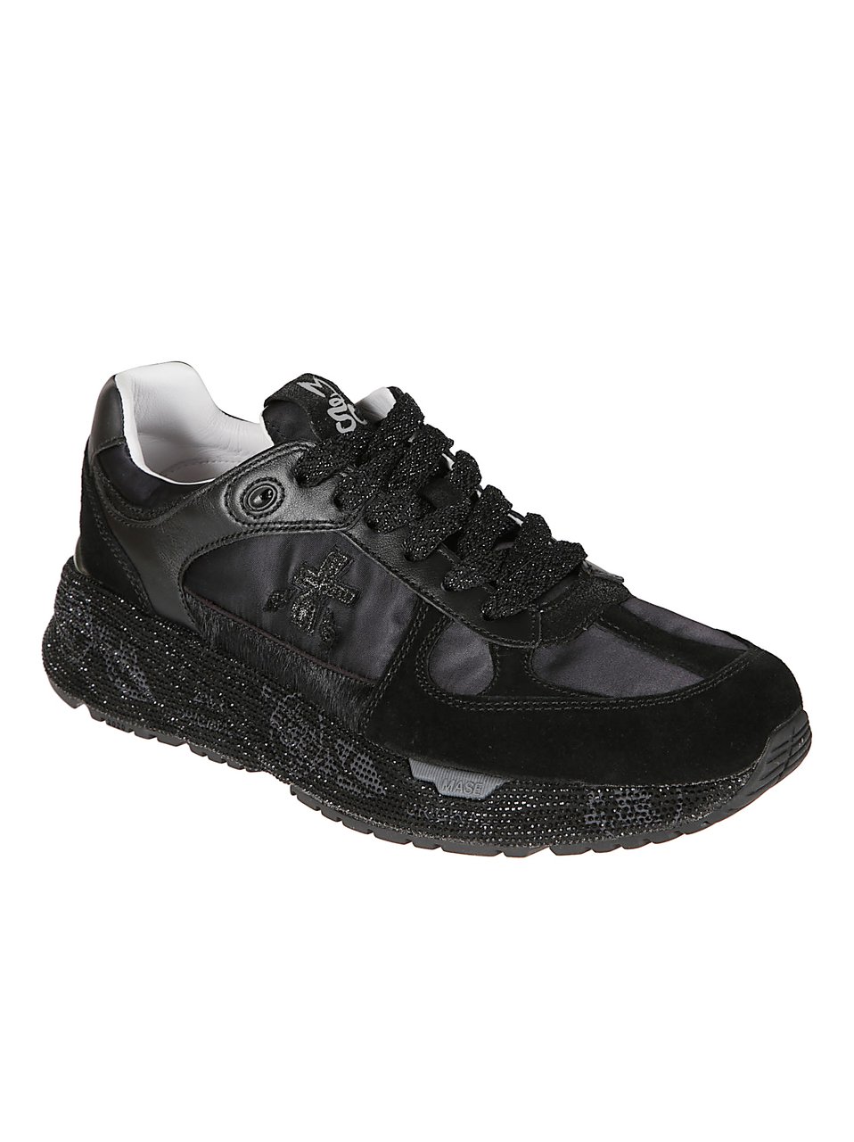 Premiata Mased Sneakers Black Zwart