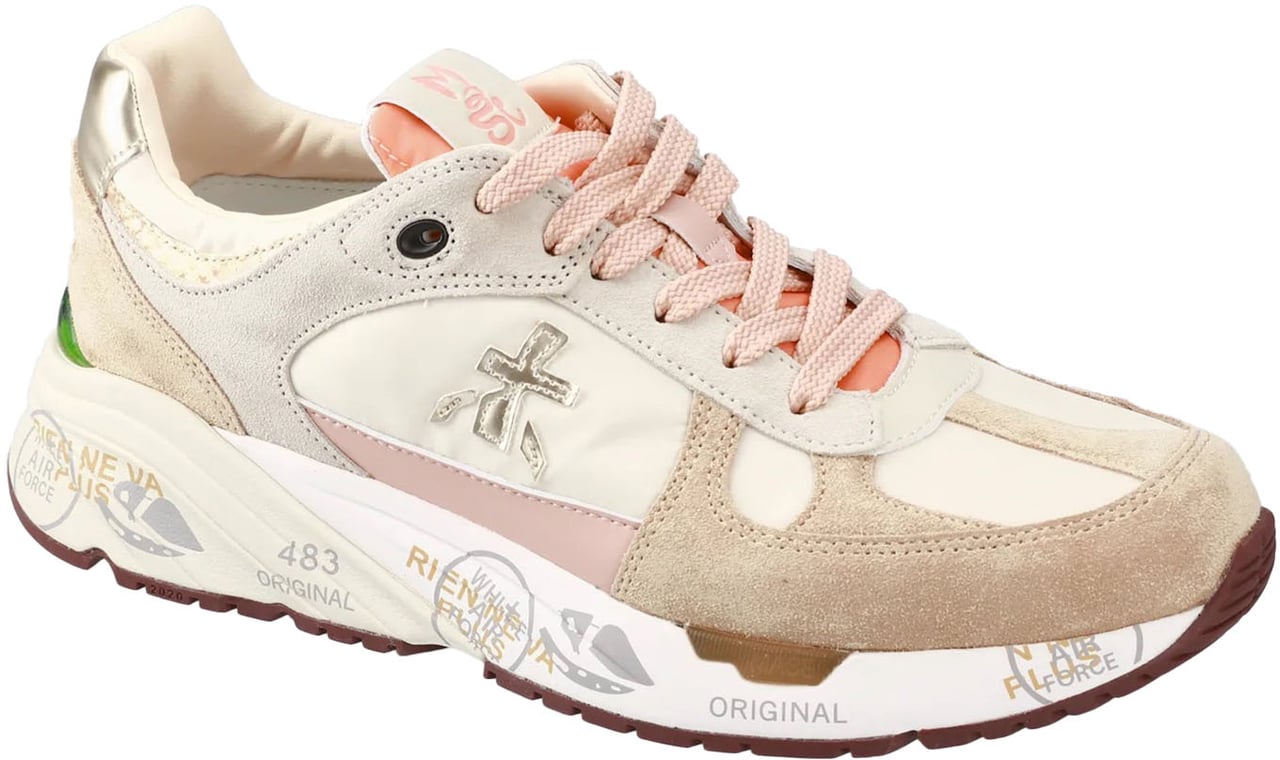 Premiata Sneakers Beigerose Roze