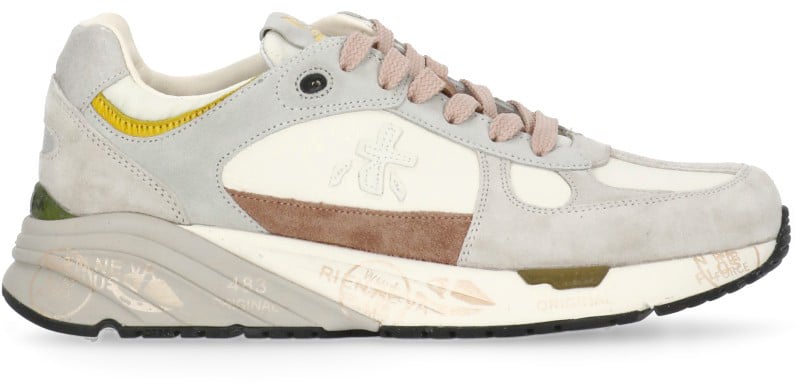 Premiata Sneakers Ivory Wit