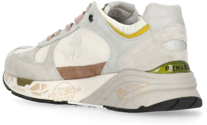 Premiata Sneakers Ivory Wit