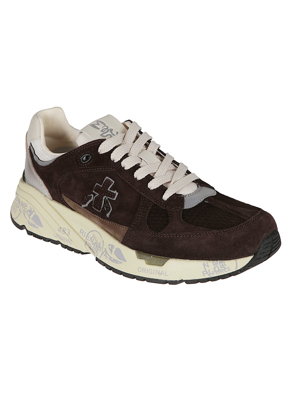 Premiata Mased Sneakers Brown Bruin