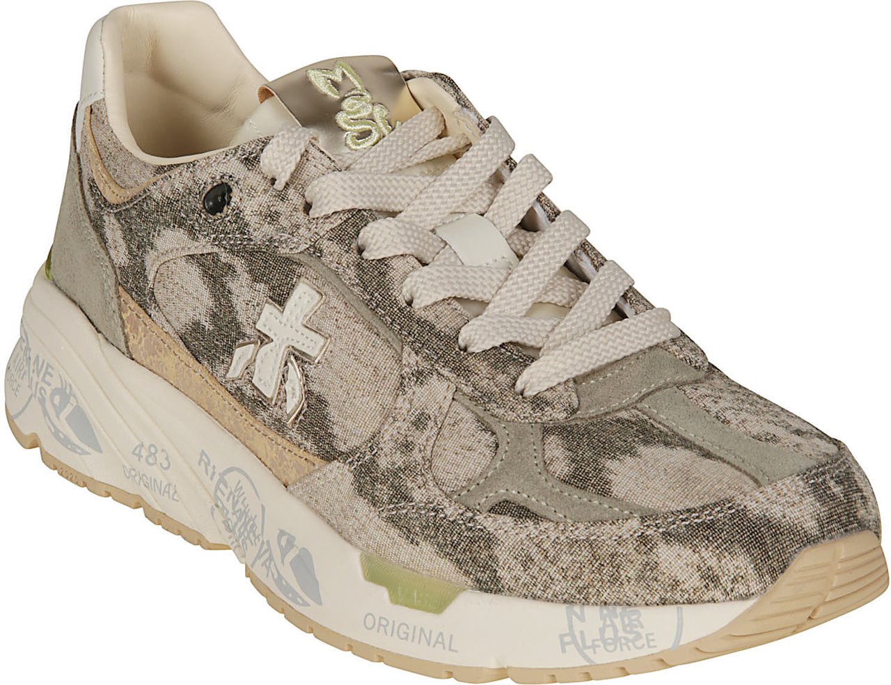 Premiata Mased Sneakers Brown Bruin