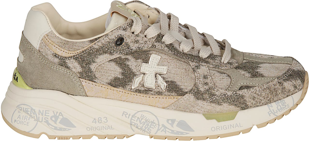 Premiata Mased Sneakers Brown Bruin