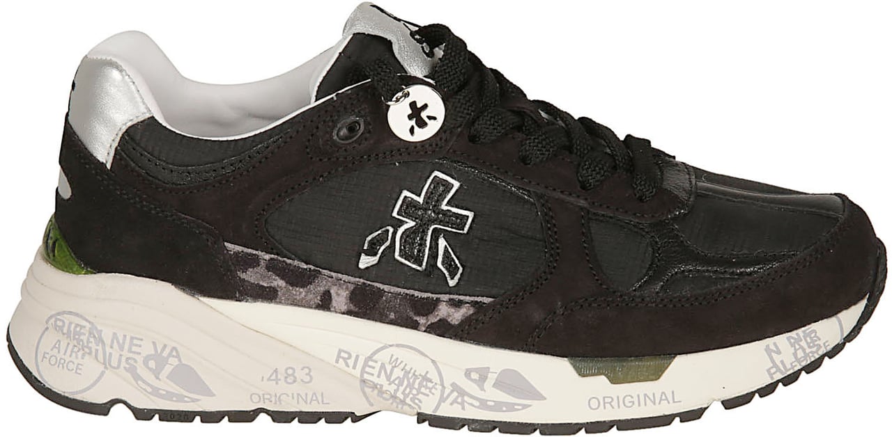 Premiata Mased Sneakers Black Zwart