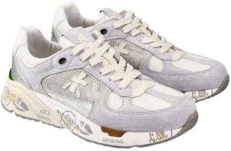 Premiata Sneakers Grigioargento Grijs