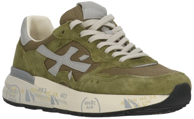 Premiata Sneakers Green Donkergroen