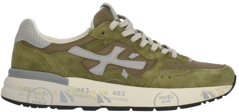 Premiata Sneakers Green Donkergroen