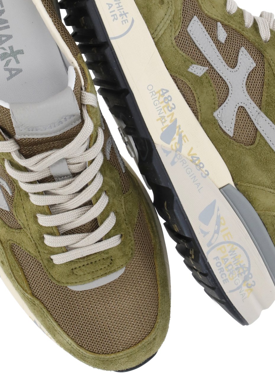 Premiata Sneakers Green Donkergroen
