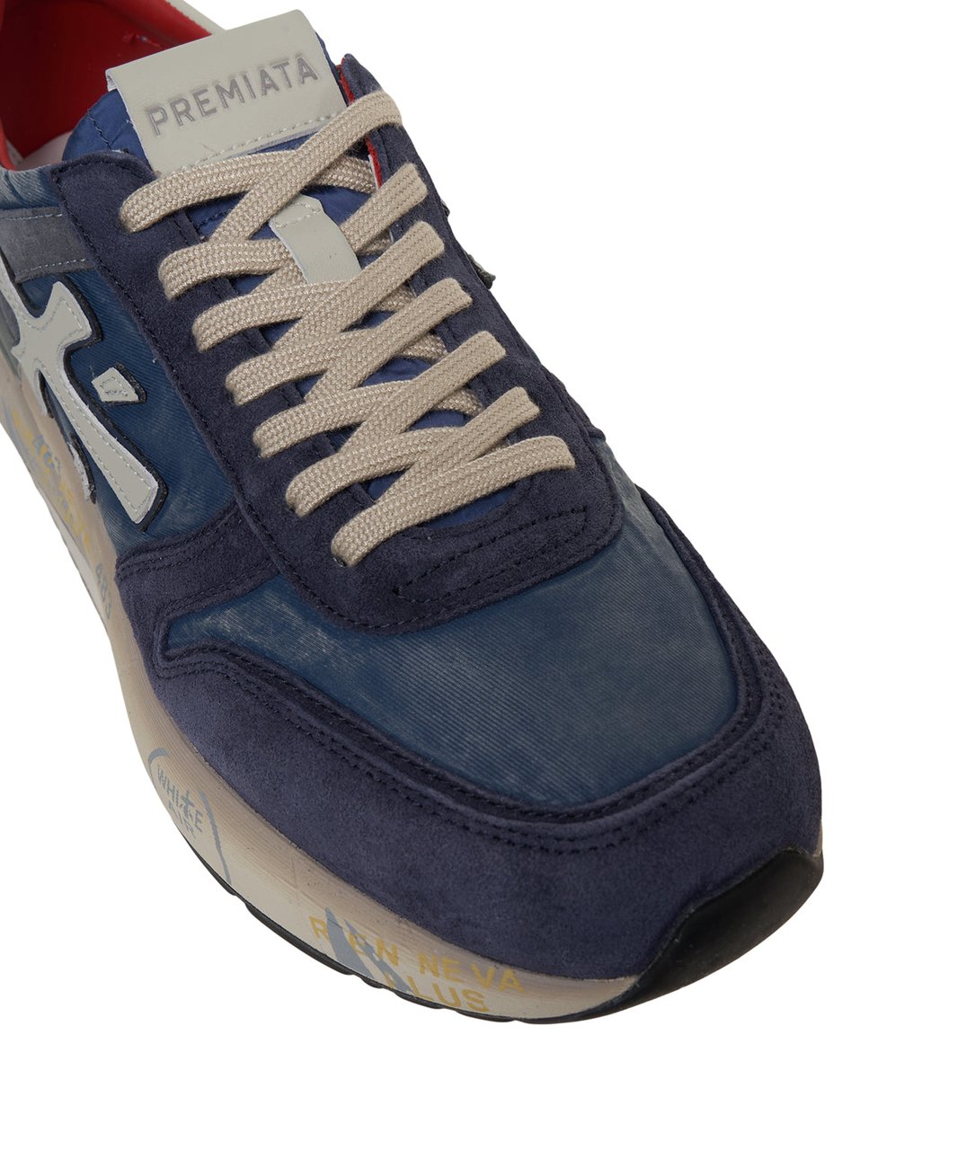 Premiata Sneakers 'Mick' Blauw