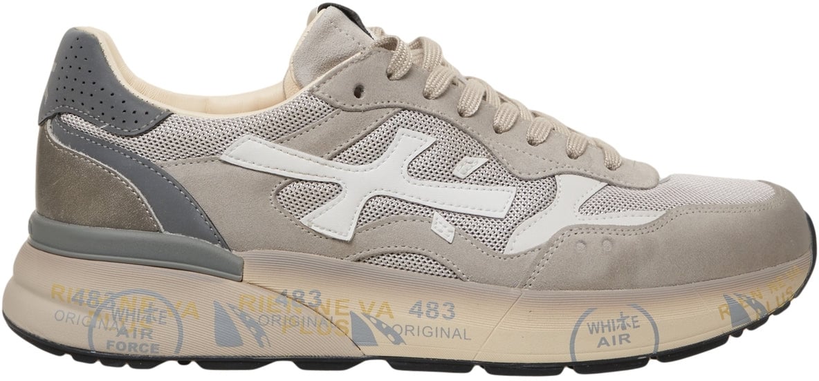 Premiata Sneakers 'Mick' Grijs
