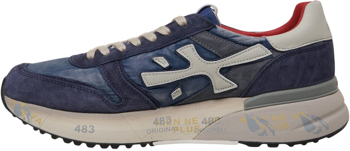 Premiata Sneakers 'Mick' Blauw
