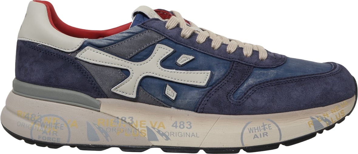 Premiata Sneakers 'Mick' Blauw