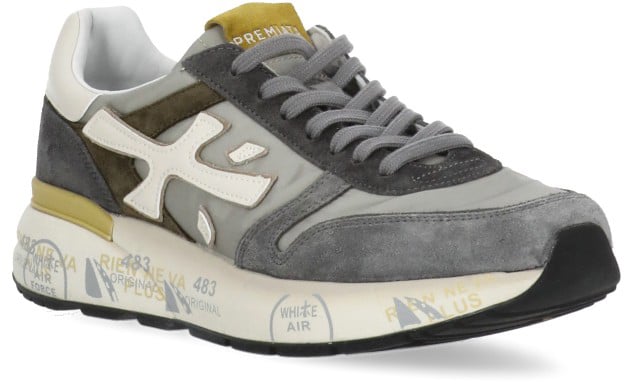 Premiata Sneakers Grey Grijs
