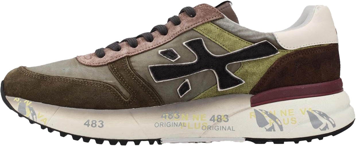 Premiata Heren Mick Sneaker Groen Groen