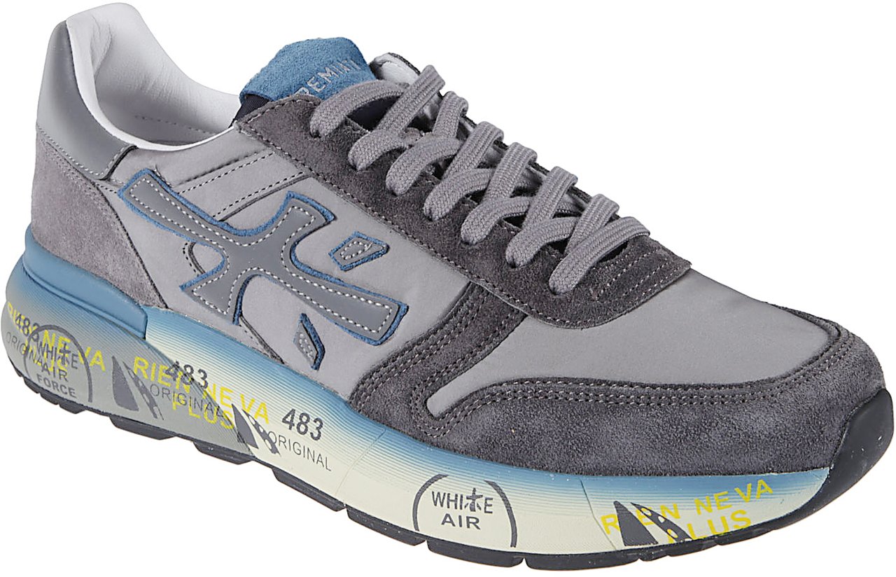 Premiata Mick Sneakers Grey Grijs