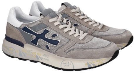 Premiata Sneakers Grey Grijs
