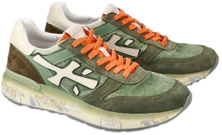 Premiata Sneakers Military Groen