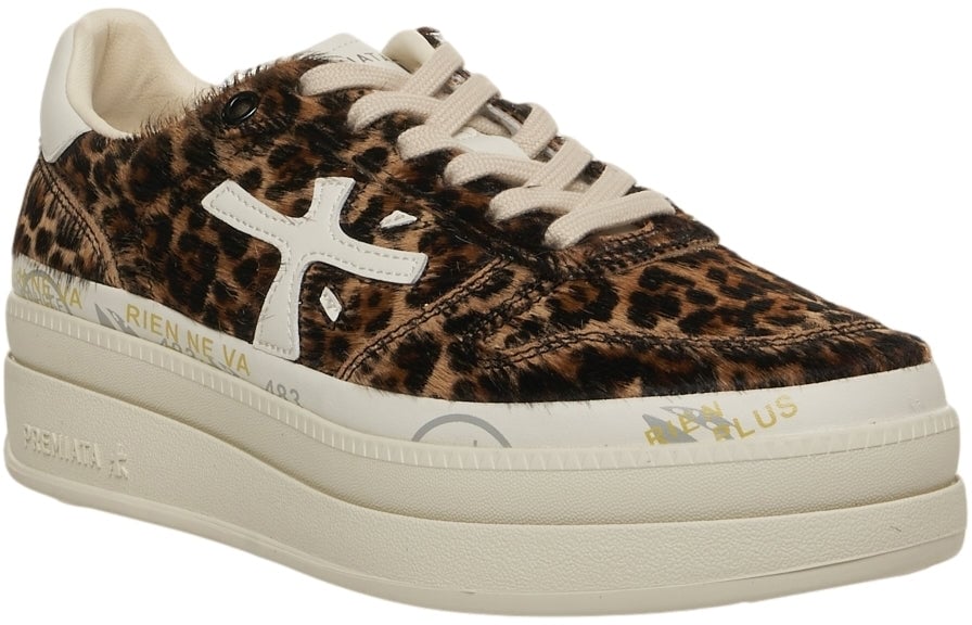 Premiata Sneakers 'Micol' Bruin
