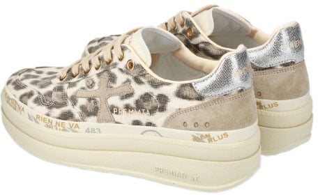 Premiata Sneakers Brown Beige
