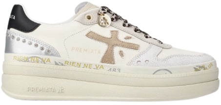 Premiata Sneakers Beige Beige