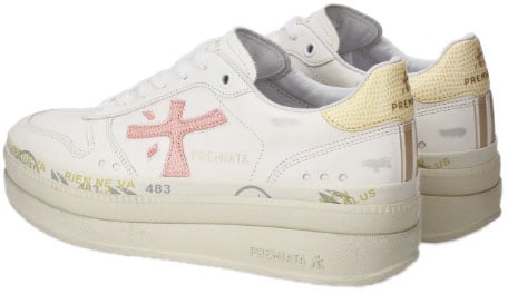 Premiata Sneakers White Wit