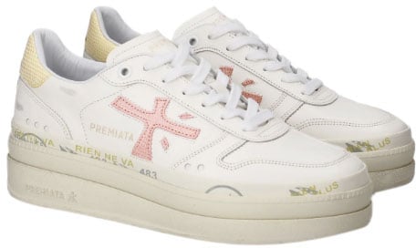 Premiata Sneakers White Wit