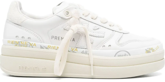 Premiata Sneakers White Wit