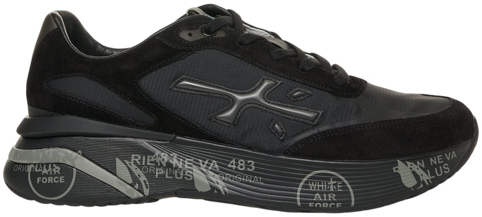 Premiata Sneakers 'Moerun' Zwart
