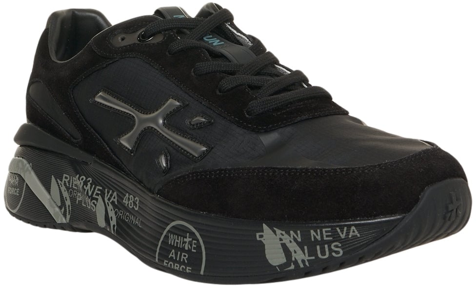 Premiata Sneakers 'Moerun' Zwart