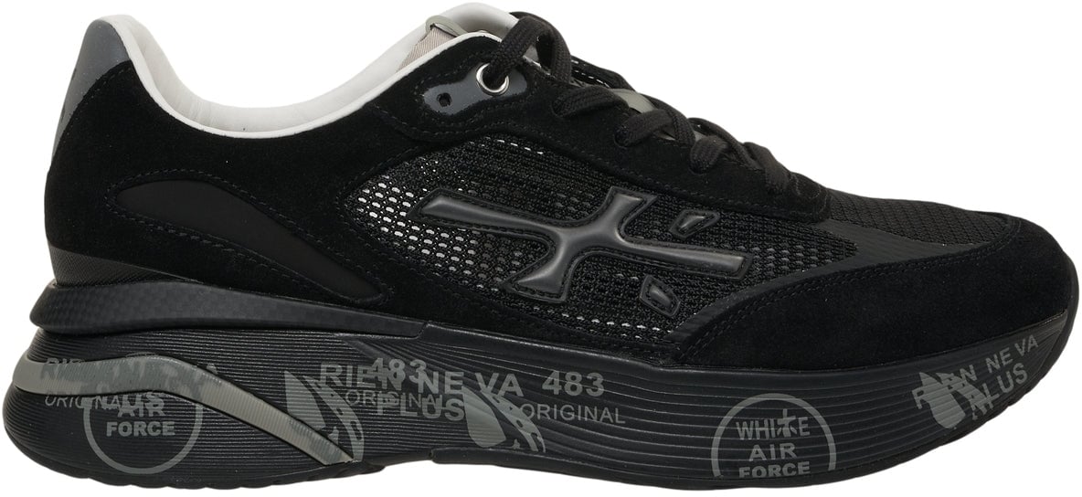Premiata Sneakers 'Moerun' Zwart