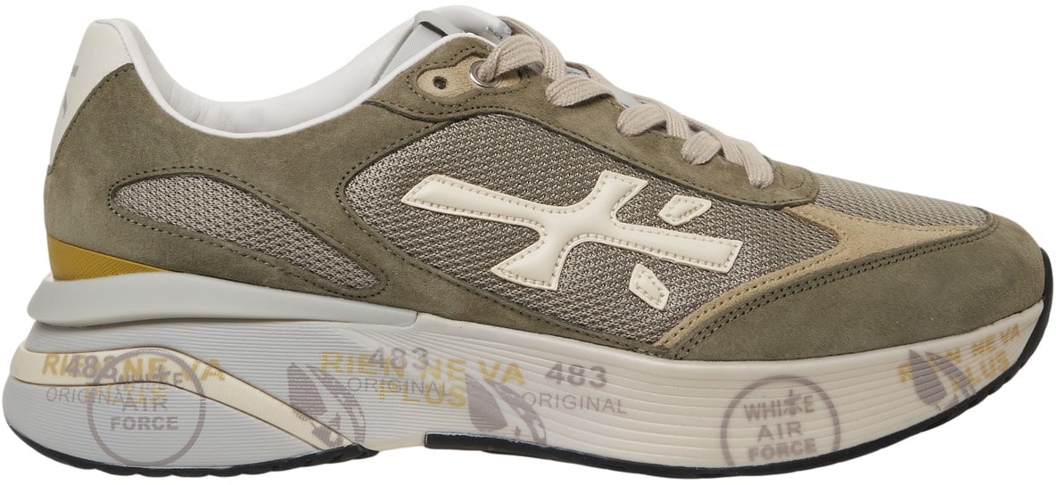 Premiata Sneakers 'Moerun' Groen
