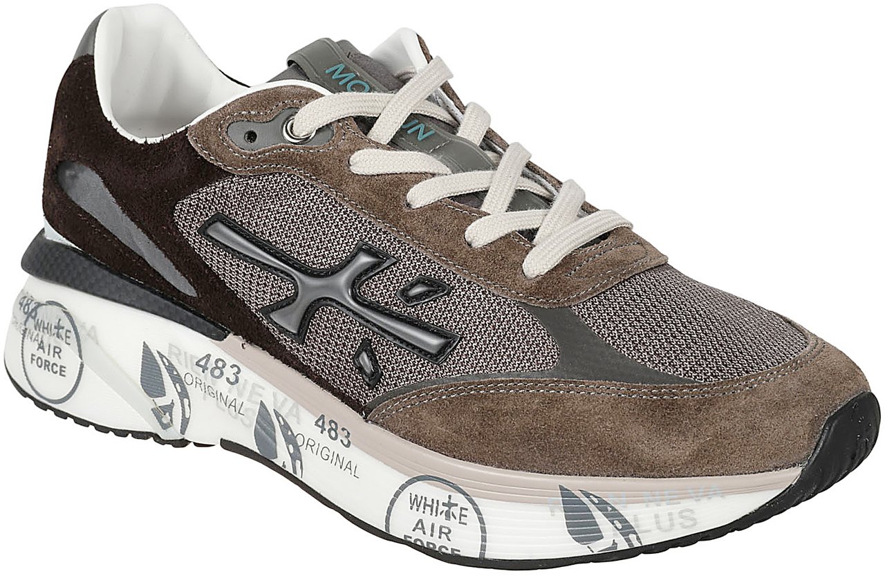 Premiata Moerun Sneakers Grey Grijs