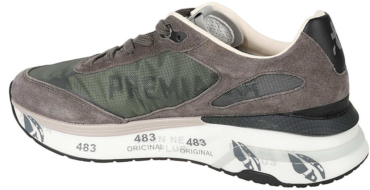 Premiata Moerun Sneakers Grey Grijs
