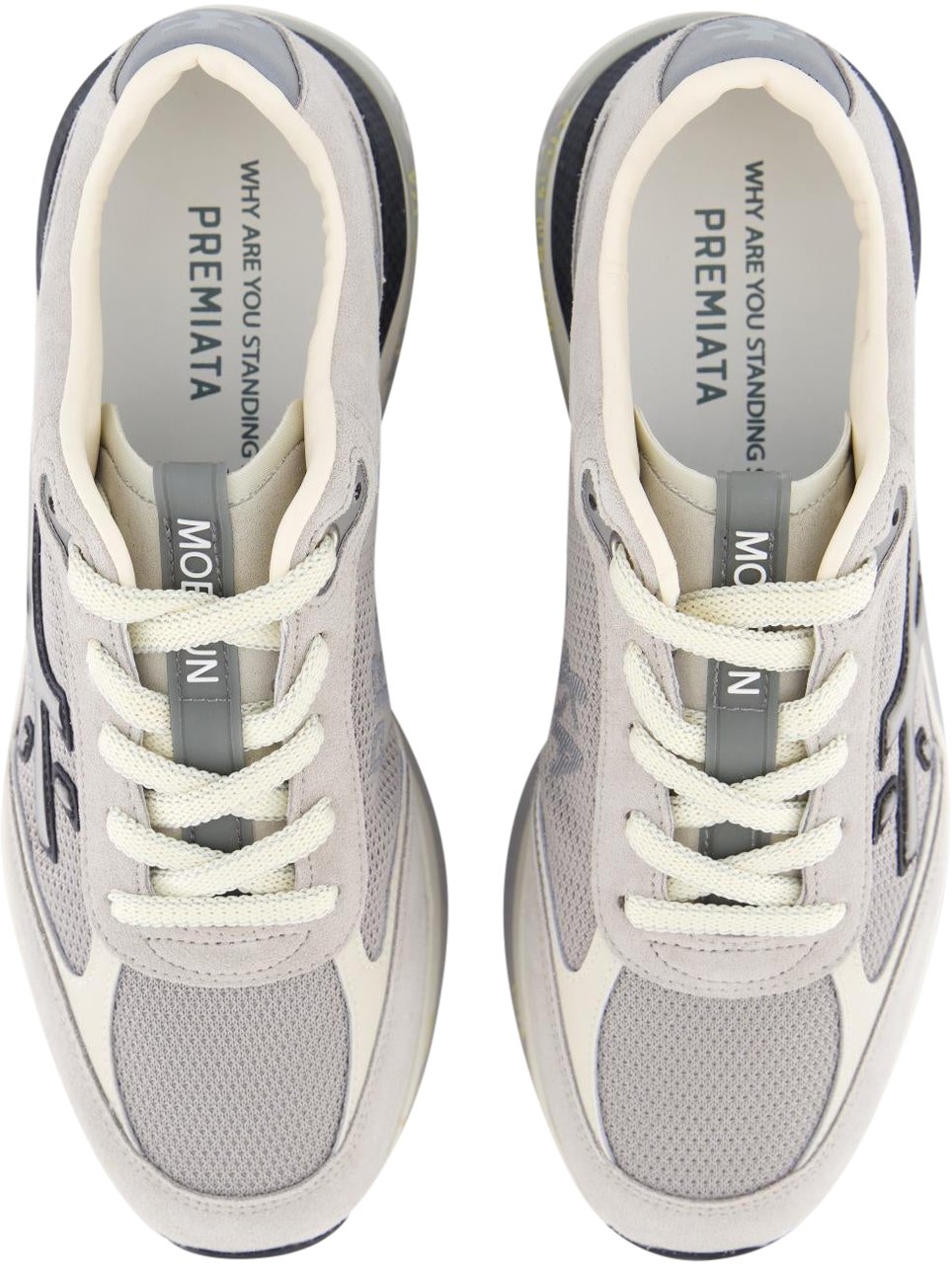 Premiata Heren Moerun Grijs