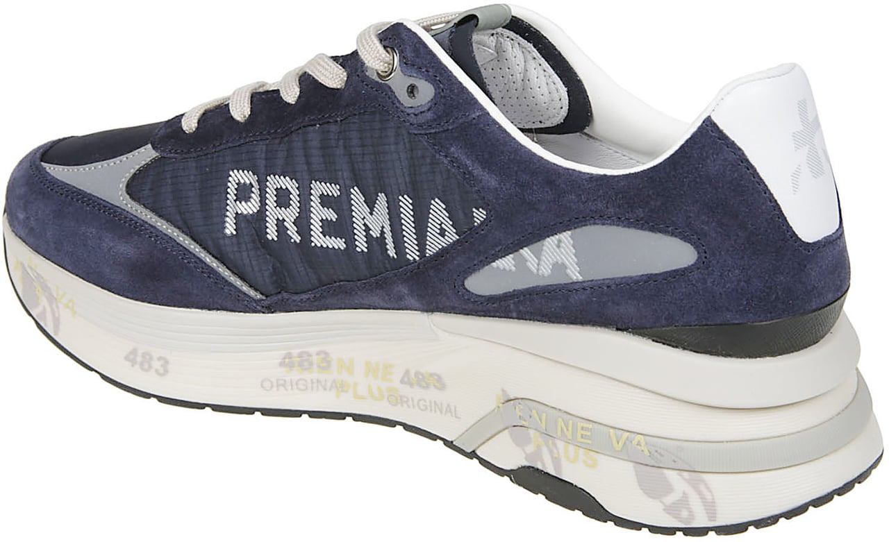 Premiata Moerun Sneakers Blue Blauw