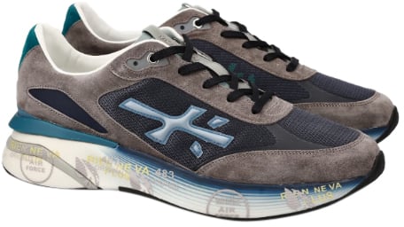 Premiata Sneakers Grigioblu Divers