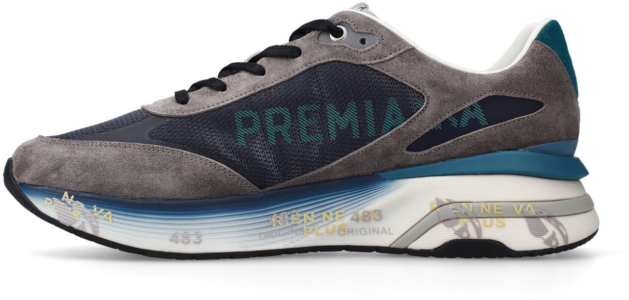 Premiata Sneakers Grey Grijs